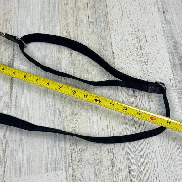 Coach Hamilton Luxury Designer Leather Swing Pack Black w/Silver Runway Vintage - Picture 9 of 9